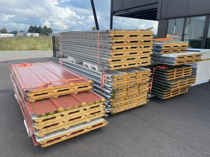 Diverse partijen Dakplaten 3 meter. Sandwichpanelen isolatie, Doe-het-zelf en Verbouw, Platen en Panelen, Zo goed als nieuw, Overige materialen