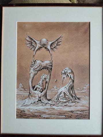 JOHFRA  prachtig kunstwerk. Zie omschrijving.  beschikbaar voor biedingen