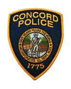 Patch / Embleem USA Police Concord MA, Ophalen of Verzenden, Marechaussee, Amerika, Embleem of Badge