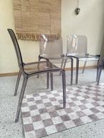 Set van 4 lila plexiglazen Casprini stoelen model Tiffany, Ophalen, Casprini, Onbekend, Onbekend