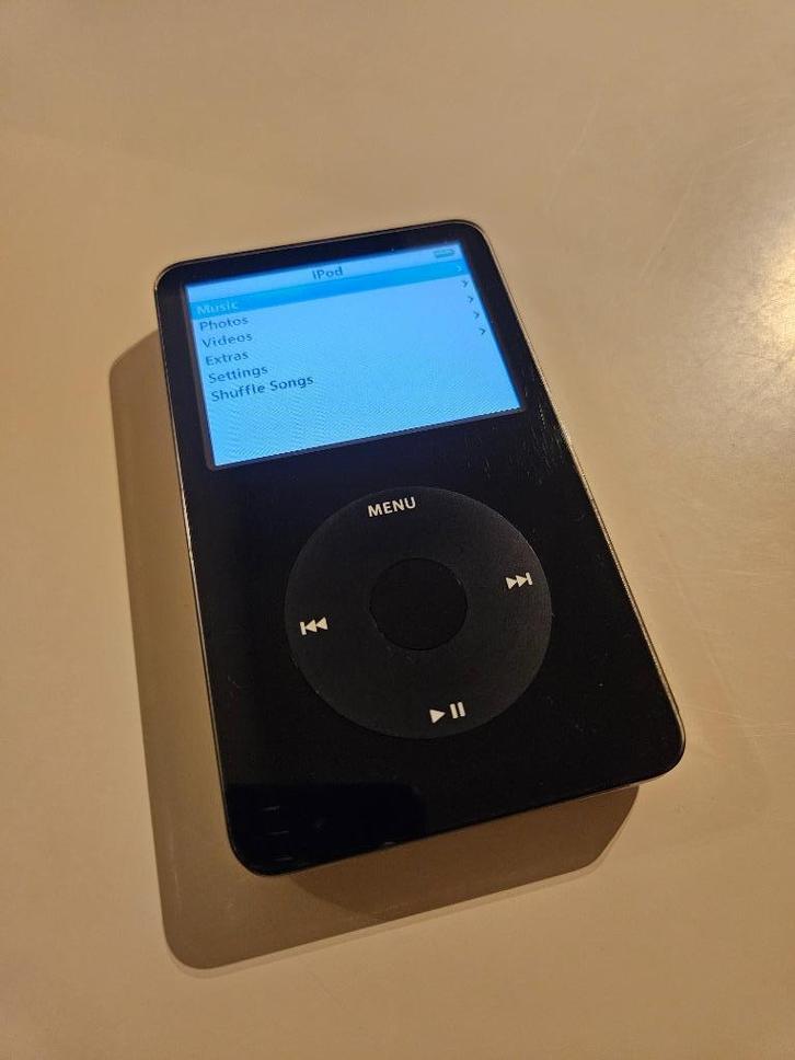 iPod 5e gen. 30 GB, Audio, Tv en Foto, Mp3-spelers | Apple iPod, Gebruikt, 20 tot 40 GB, Zwart, Ophalen of Verzenden