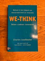 Charles Leadbeater - We-think, Ophalen, Sociale wetenschap, Zo goed als nieuw, Charles Leadbeater