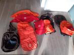Bugaboo Cameleon Bekledingset Oranje/rood - Prima Staat!, Kinderen en Baby's, Kinderwagens en Combinaties, Ophalen of Verzenden