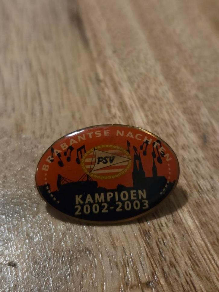 PSV kampioen 2002-2003, Verzamelen, Speldjes, Pins en Buttons, Zo goed als nieuw, Speldje of Pin, Sport, Ophalen of Verzenden