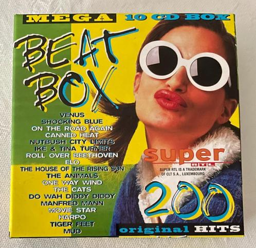 Various – Mega Beat Box 10 CD, Cd's en Dvd's, Cd's | Verzamelalbums, Nieuw in verpakking, Rock en Metal, Boxset, Ophalen of Verzenden