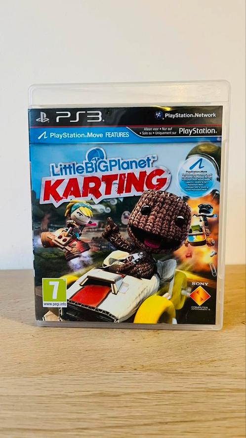 PS3 Little Big Planet Karting, Spelcomputers en Games, Games | Sony PlayStation 3, Zo goed als nieuw, Racen en Vliegen, 1 speler