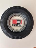Vintage Uniroyal Cargo Asbak van Autoband en Glas Logo Asbak, Antiek en Kunst, Ophalen of Verzenden