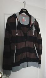Degelijke stoer, sportief Gaastra Hoodie-Vest met rits mt. L, Maat 52/54 (L), Gaastra, Zwart, Ophalen of Verzenden