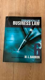 Fundamentas of Business Law barron, Ophalen of Verzenden, Zo goed als nieuw