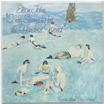 Elton John- Sorry seems to be the Hardest Word beschikbaar voor biedingen