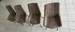Eetkamerstoelen 6 stuks, Ophalen, Gebruikt, Overige kleuren, Metaal