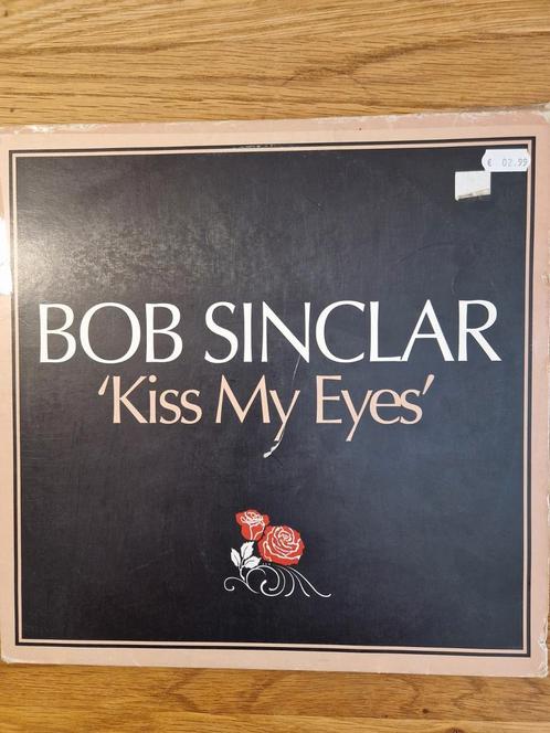 Bob Sinclar - Kiss my eyes 12 Inch maxi single, Cd's en Dvd's, Vinyl | Dance en House, Gebruikt, Dance Populair, 12 inch, Ophalen of Verzenden