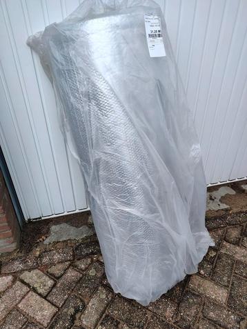 Aluminium noppenfolie dubbel gelamineerd voor isolatie 31m² beschikbaar voor biedingen