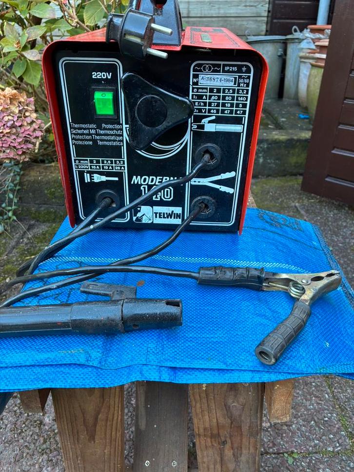 Lasmachine, Doe-het-zelf en Verbouw, Gereedschap | Lasapparaten, Elektroden, Minder dan 150 ampère, Ophalen of Verzenden