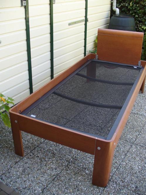 auping auronde 90 x 200 het hoge senioren model., Huis en Inrichting, Slaapkamer | Bedden, Gebruikt, Eenpersoons, 90 cm, 200 cm