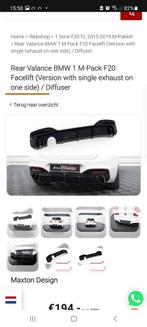 Maxton diffuser bmw 1serie BM-1-F20F, Ophalen, Voor, BMW, Bumper