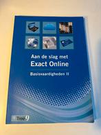 Exact Online Basisvaardigheden II - Tree 9, Ophalen of Verzenden, Gelezen, Software