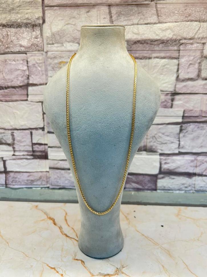 Franco Ketting - 18k 750, Sieraden, Tassen en Uiterlijk, Kettingen, Zo goed als nieuw, Goud, Ophalen