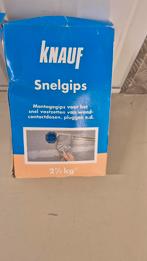 Knauf snelgips, Ophalen of Verzenden, Overige materialen, Minder dan 4 cm, Minder dan 5 m²