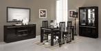 Woonkamer Forever Chrome 1 hoogglans zwart wit -AANBIEDING-, Ophalen of Verzenden, Nieuw