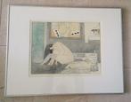 Kleurets Naakten in slaapkamer - Mark Visione (geb. 1953), Antiek en Kunst, Kunst | Etsen en Gravures, Ophalen of Verzenden