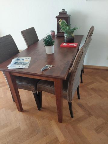 Eettafel, salontafel en sitetable