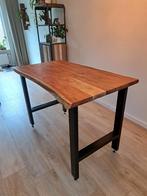 Massief mangohouten bartafel, Huis en Inrichting, Tafels | Eettafels, Ophalen, 100 tot 150 cm, 50 tot 100 cm, Zo goed als nieuw