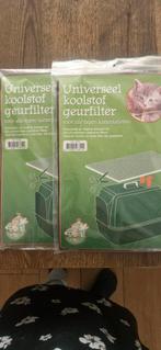 Koolstoffilters en zakken voor kattenbak, Ophalen