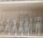 Glasservies kristal, Ophalen of Verzenden, Zo goed als nieuw, Kristal