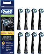 Oral-B Opzetborstels Cross Action Black Edition 8 Stuks, Sieraden, Tassen en Uiterlijk, Uiterlijk | Mondverzorging, Ophalen, Nieuw