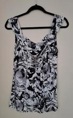 Dames Top maat M kleur zwart/wit, Maat 38/40 (M), Zwart, Ophalen of Verzenden, Zo goed als nieuw