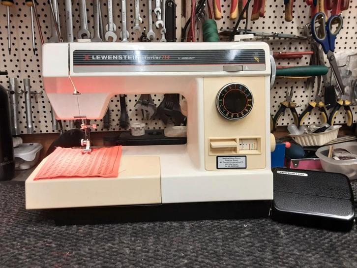 LEWENSTEIN SILVERLINE 714 NAAIMACHINE, Hobby en Vrije tijd, Naaimachines en Toebehoren, Gebruikt, Naaimachine, Overige merken
