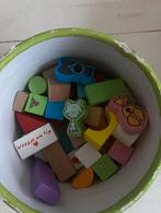 Woezel en pip bouwblokken hout, Ophalen of Verzenden