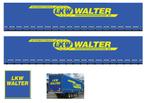Vrachtauto decal 1:50 LKW Walter ( trailer), Verzenden, Nieuw, Bus of Vrachtwagen, Overige merken