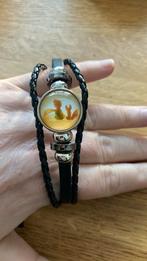 Nieuw - mooie verstelbare armband Kleine Prins, Ophalen of Verzenden, Nieuw, Zwart, Leer