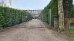 Heras hekwerk 10m plus loopdeur ⁰, Tuin en Terras, Ophalen of Verzenden, IJzer