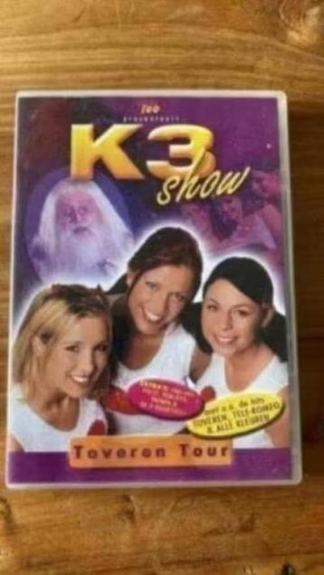 K3 show . Toveren tour 2003- dvd beschikbaar voor biedingen