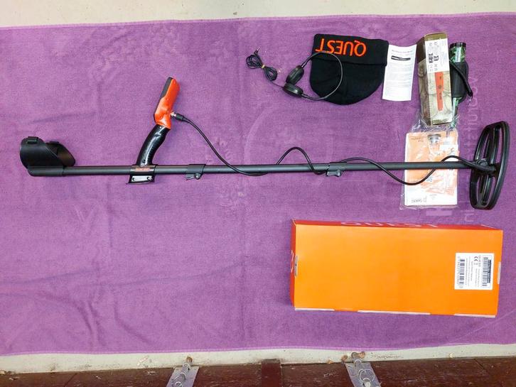 Quest Q20 Metaaldetector, Hobby en Vrije tijd, Metaaldetectors, Zo goed als nieuw, Overige merken, Ophalen of Verzenden