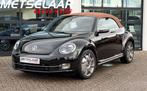 Volkswagen Beetle Cabriolet 1.4 TSI Karmann automaat!, Auto's, Gebruikt, Alcantara, Zwart, Voorwielaandrijving