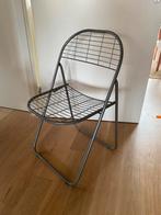 Vintage Niels Gammelgaard IKEA Klapstoel, Ophalen, Zo goed als nieuw, Metaal, Eén