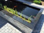 gezoete Basalt vijverranden 100x12x3 cm nu € 15,95 p/st, Tuin en Terras, Nieuw, Ophalen