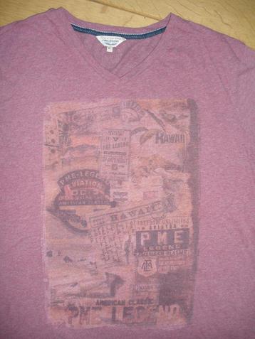 PALL MALL t- shirt aubergine rood paars maat XL beschikbaar voor biedingen