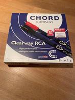 Cord company clearway RCA 1 meter, Ophalen of Verzenden, Nieuw, Minder dan 2 meter, Interlink-kabel