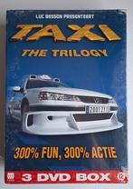TAXI The Trilogy 3-DVD Box. (100% Nieuw), Boxset, Actie, Ophalen of Verzenden, Nieuw in verpakking
