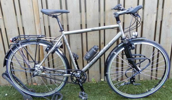 Van Nicholas Amazon Titanium 54 cm Rohloff+Magura+SON !!!!!, Fietsen en Brommers, Fietsen | Heren | Herenfietsen, Zo goed als nieuw