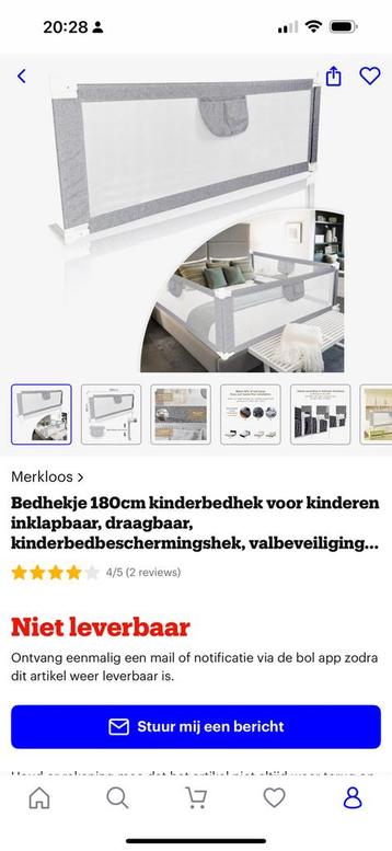 3 stuks bedhekken 180 cm beschikbaar voor biedingen