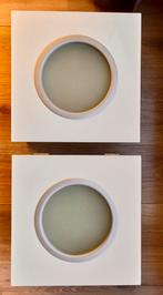 2 witte wandkastjes., Huis en Inrichting, Kasten | Overige, Ophalen, Zo goed als nieuw