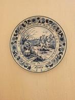3 delfts blauwe bordjes, Antiek en Kunst, Antiek | Wandborden en Tegels, Ophalen of Verzenden