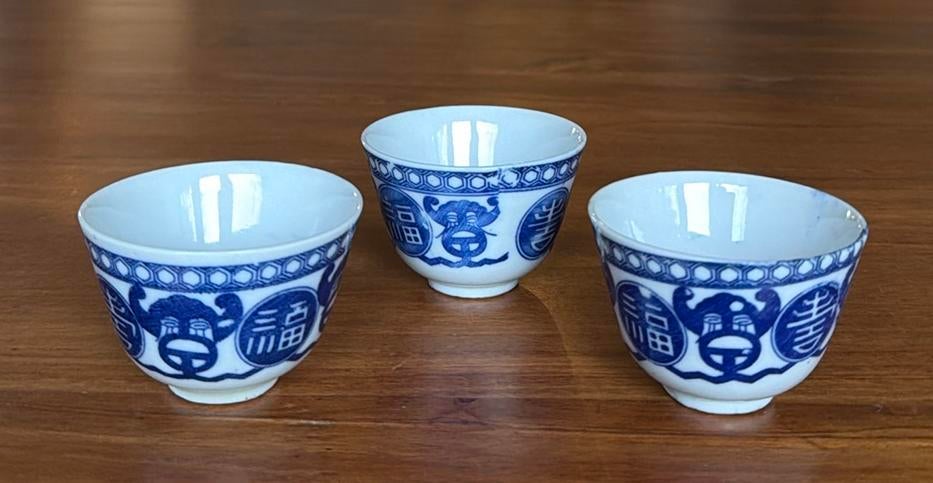 Chinese antieke kommetjes, Ophalen of Verzenden