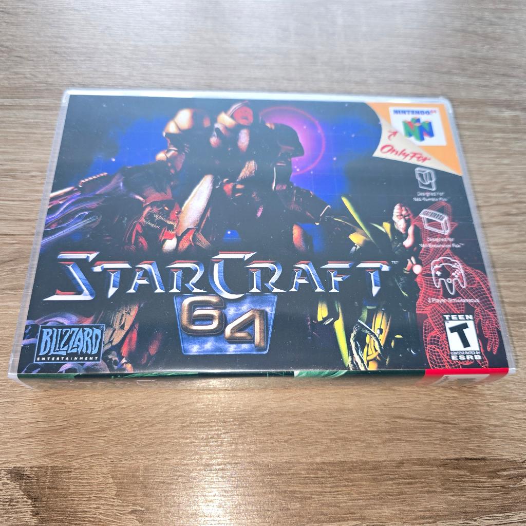 Starcraft 64 N64 Game Case, Spelcomputers en Games, Games | Nintendo 64, Verzenden, 1 speler, Zo goed als nieuw, Vanaf 3 jaar